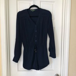 Sam eldman navy romper